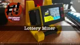 Portada del proyecto: Lottery Minner Gadget BTC (ESP32)